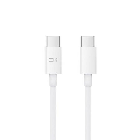 Кабель Type-C/Type-C ZMI 100см 60W White
