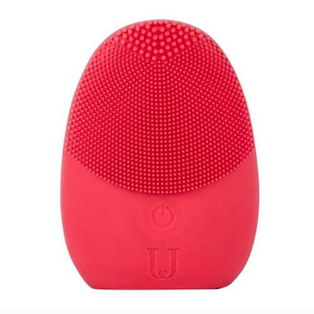 Массажер для лица Jordan & Judy Silicone Facial Cleaner Red