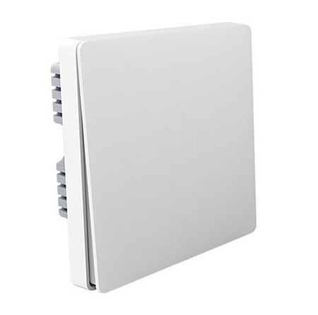 Умный выключатель ZigBee Aqara одинарный, встраиваемый