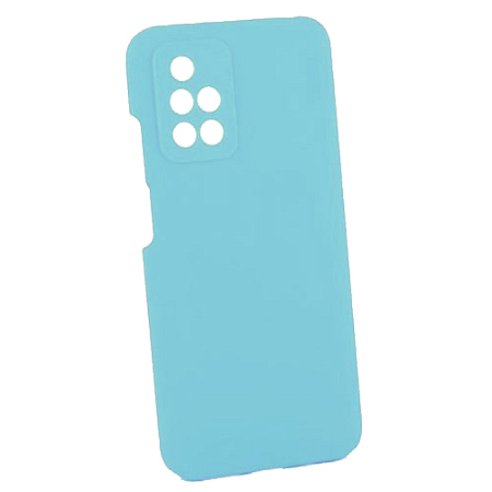 Накладка Silicone Case для Redmi 10 (Бирюзовый)