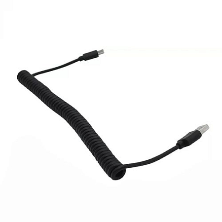 Кабель USB/Type-C витой 2М 2А Black