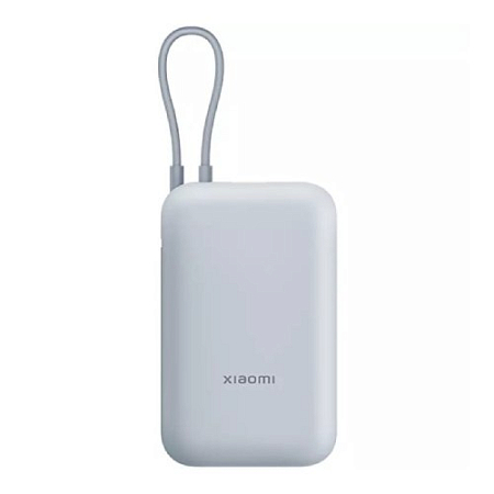 Внешний аккумулятор Xiaomi Mi Power Bank With Cable USB-C 10000mAh Pocket Version (P15ZM) Blue