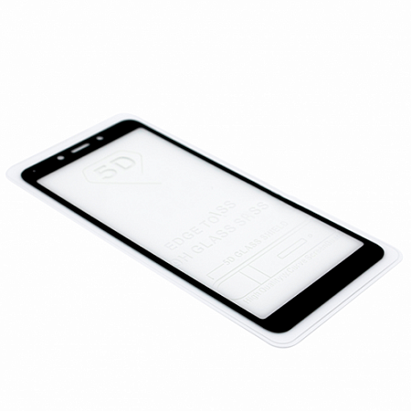 Закаленное стекло Full Cover+Full Glue BoraSCO Xiaomi 8/8A Черная рамка