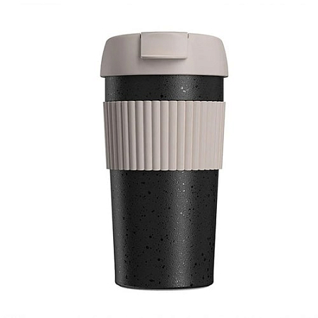 Термокружка Kiss Kiss Fish Rainbow 490ml Grey Black