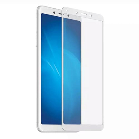 Защитное стекло 3D Mi 8 Lite White